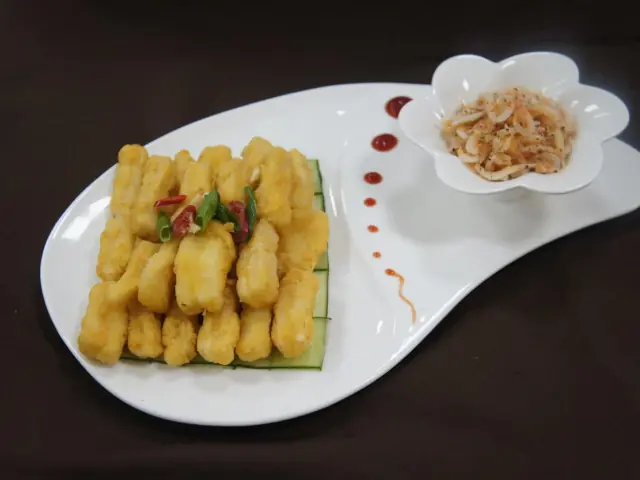 酥炸桂花卷櫻花蝦
