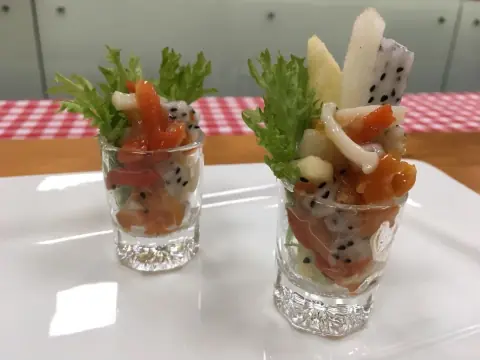 赤象拔蚌魚子醬